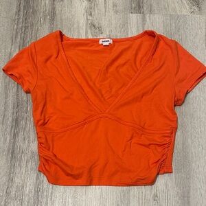 Garage Women's Bright Orange Crop Top